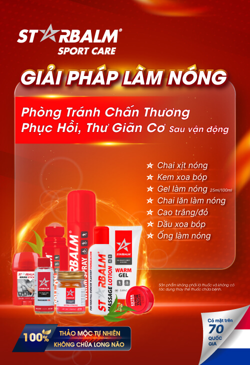 Starbalm Giải pháp làm nóng