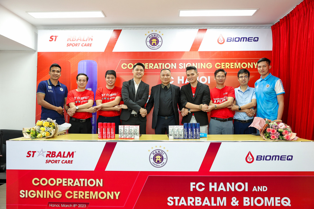 starbalm đồng hành cùng Hà Nội FC