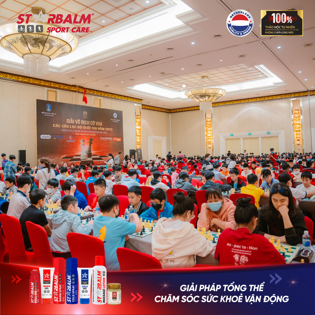 STARBALM hợp tác cùng liên đoàn cờ vua Việt Nam
