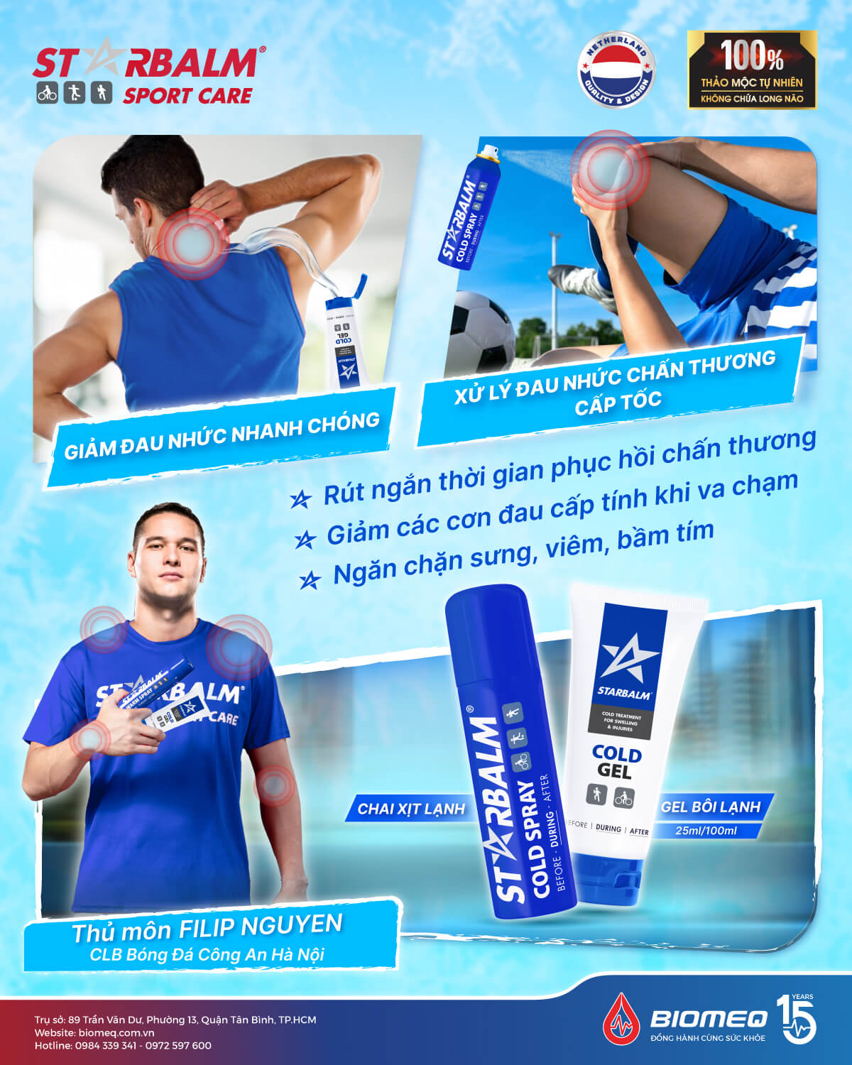 Sự khác biệt giữa chai xịt lạnh và các sản phẩm khác cho dị ứng da